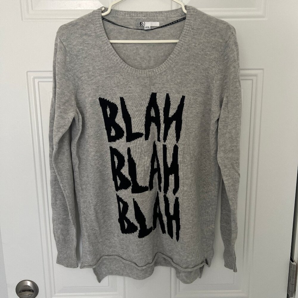 Volcom Light Grey Sweater